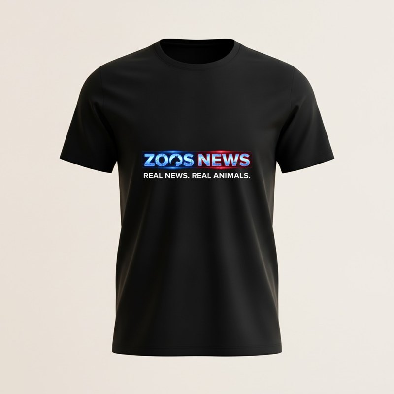 Zoos News network logo tee