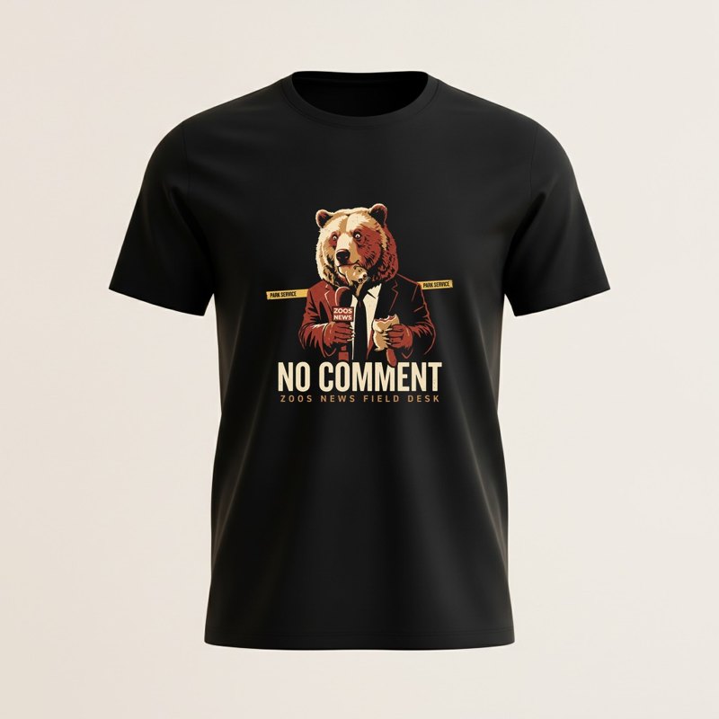 Grizzly No Comment tee
