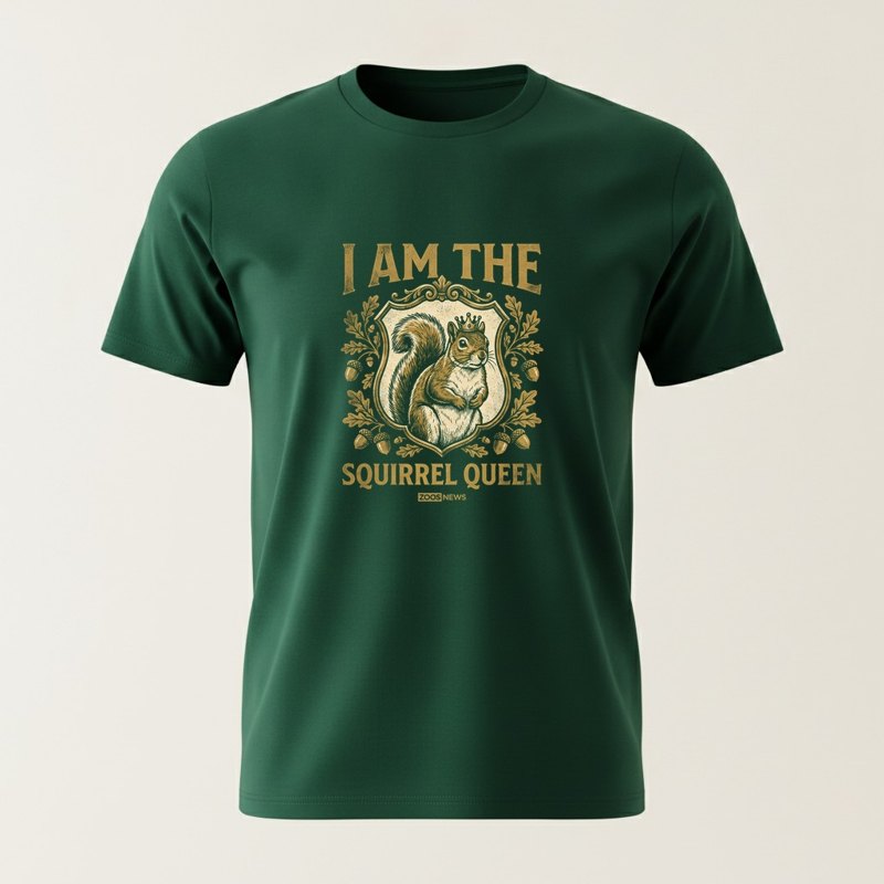 I Am The Squirrel Queen tee
